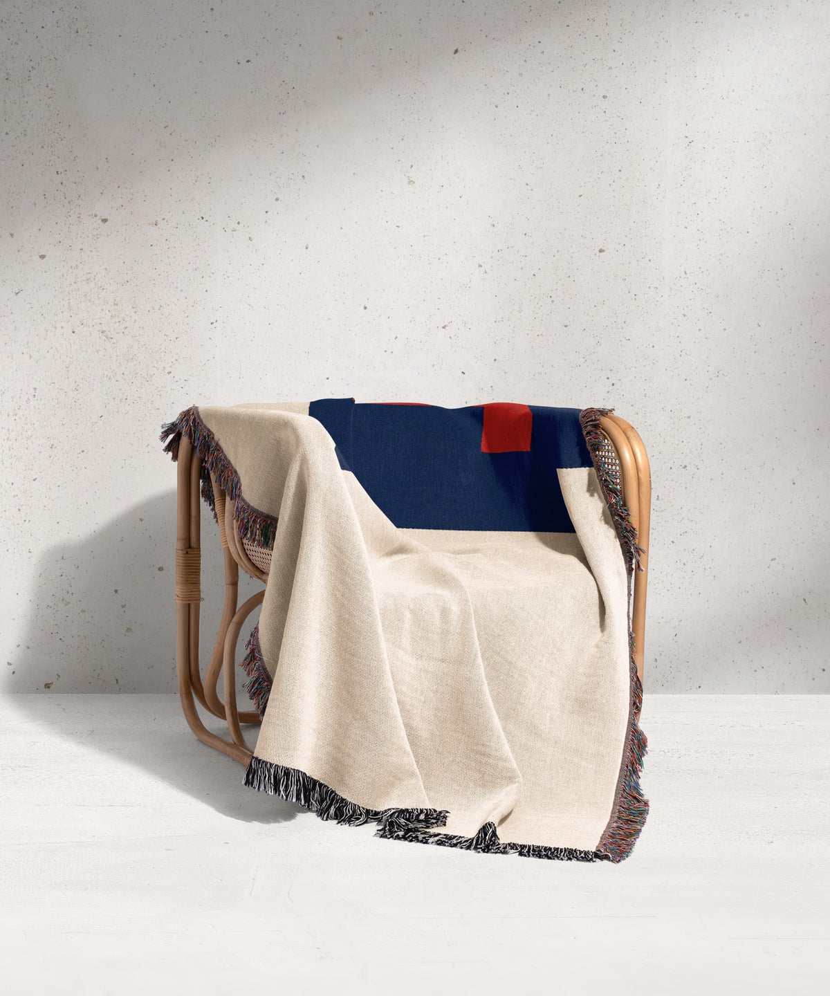 CalmNestStyle Christian Flag Woven Blanket jacquard woven blanket