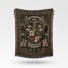 Regal Templar Crest Woven Blanket