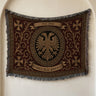 Eagle Medallion Woven Blanket I Name & Est. Date