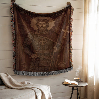 Medieval Knight Tapestry Wall Hanging Decor