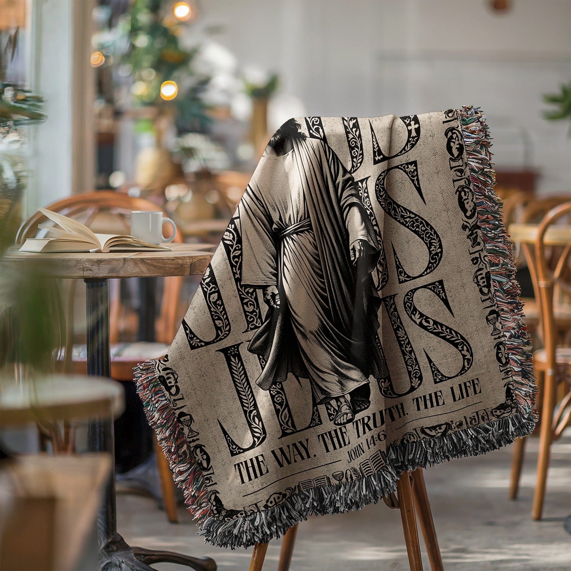 Jesus The Way The Truth The Life Blanket
