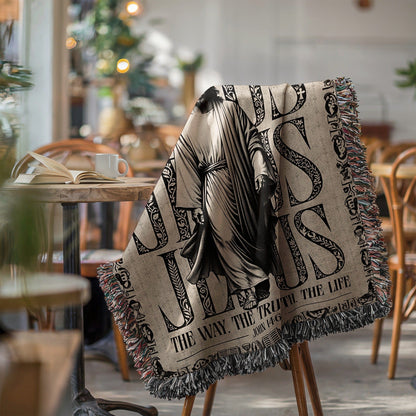Jesus The Way The Truth The Life Blanket