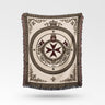 Tuitio Fidei Order of Malta Seal Sepia Woven Blanket