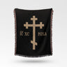 NIKA Cross Elegance Woven Blanket Faith