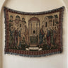 Gold Communion of Apostles Horizontal Tapestry - Byzantine Icon
