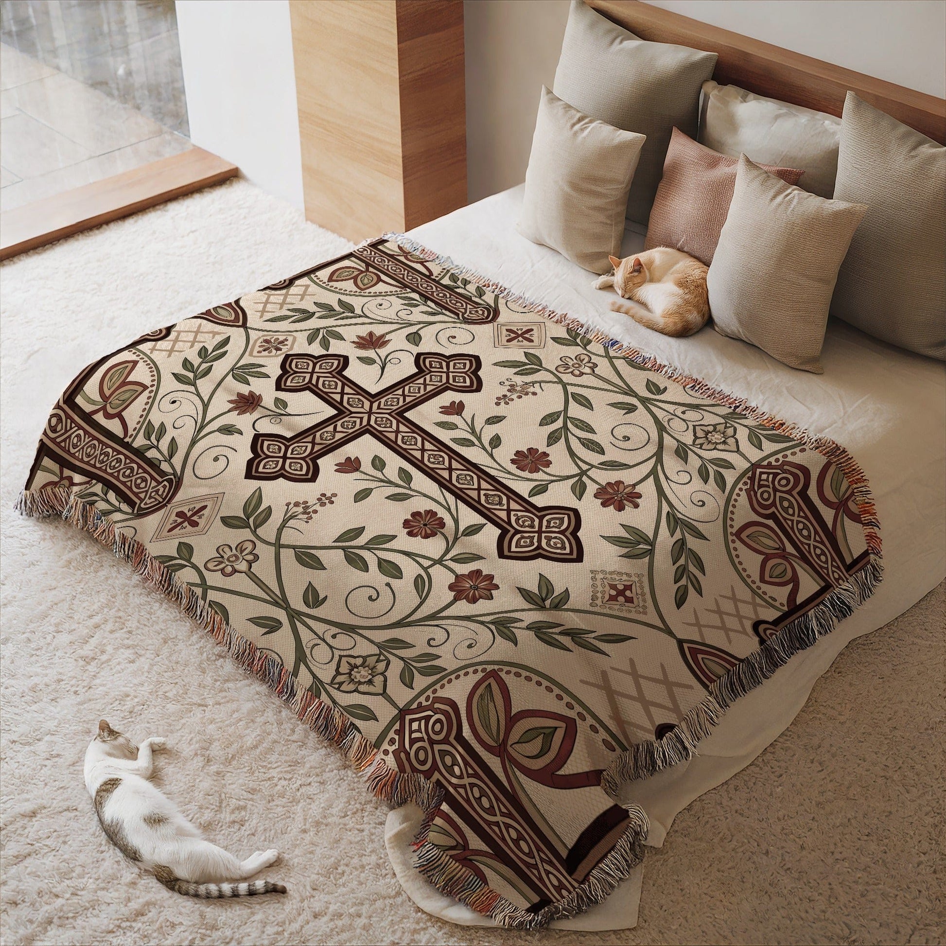 Southwestern Chic Woven Blanket Home Decor Product