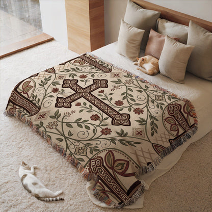 Southwestern Chic Woven Blanket Home Decor Product