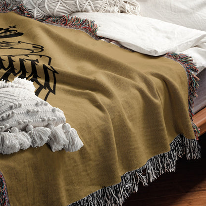 CalmNestStyle Byzantine Double Headed Eagle Flag Woven Blanket jacquard woven blanket