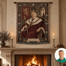 The Crowned King I Your Portrait, Woven