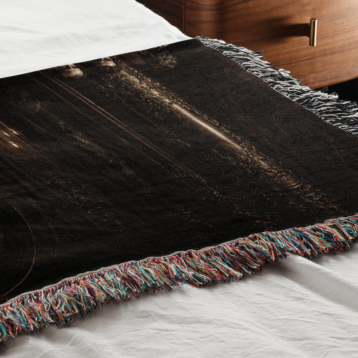MyDesigns Jesus and Disciples Woven Wall Hanging – Dark Renaissance Hall, Cotton Throw jacquard woven blanket