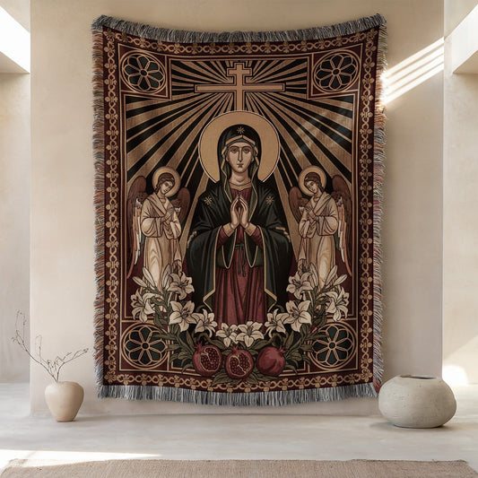 Religious Icons Tapestry Wall Hanging Decor Product