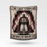 The Last Templar Flame Templa Woven Blanket