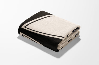 CalmNestStyle Medieval Templar Cross Woven Blanket jacquard woven blanket