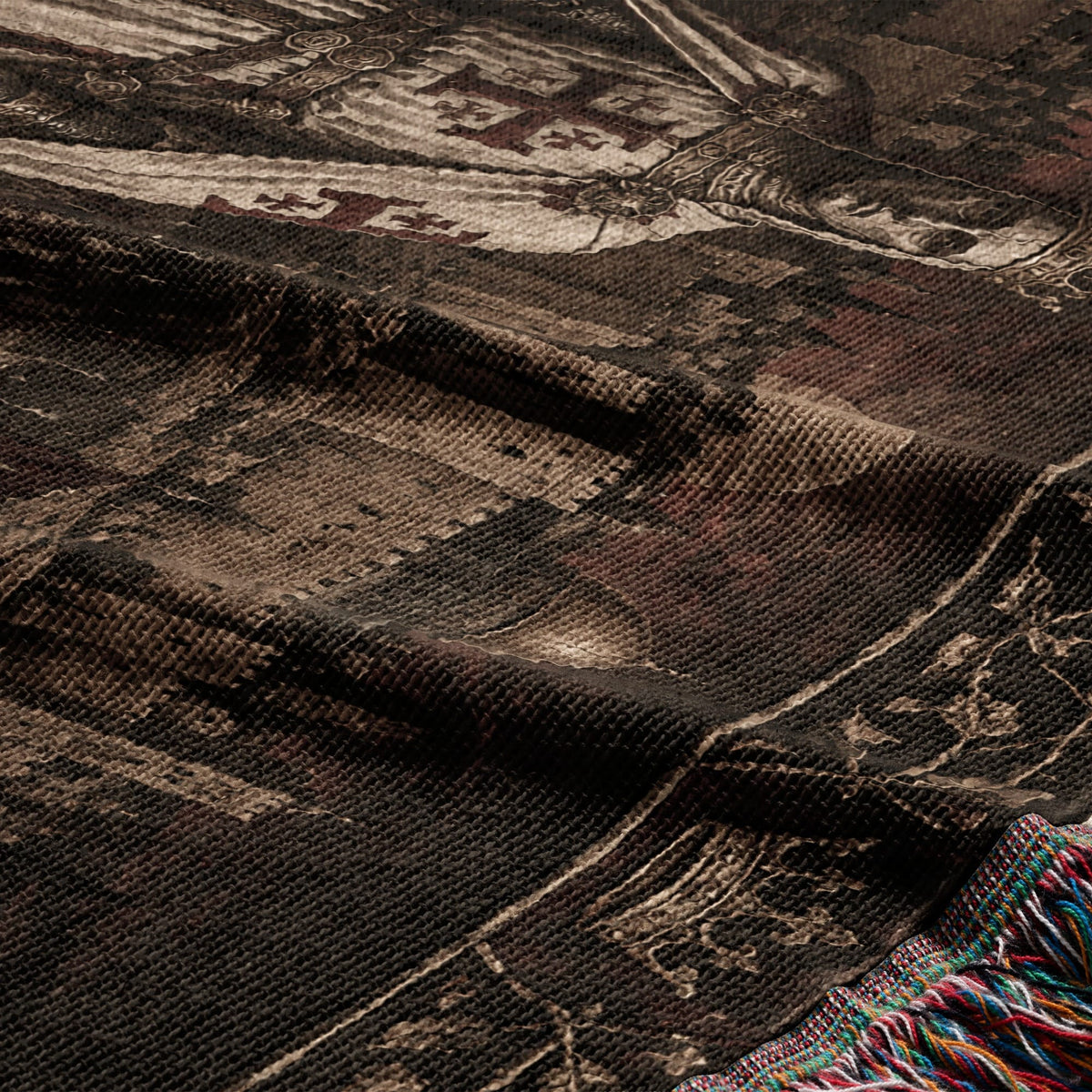MyDesigns Baldwin IV I The King Before His Army jacquard woven blanket