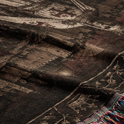 MyDesigns Baldwin IV I The King Before His Army jacquard woven blanket