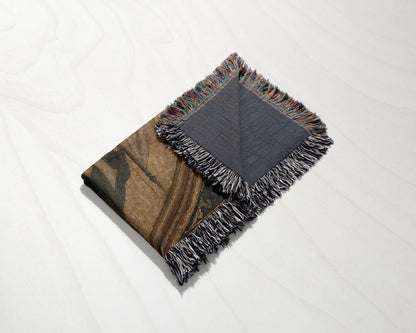 CalmNestStyle Baldwin IV Before His Knights jacquard woven blanket