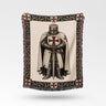 Order of Saint John Hospitaller Knight Woven Blanket
