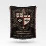 Miles Christi Templar Heraldry Elegant Woven Blanket Custom Templar Woven Blanket