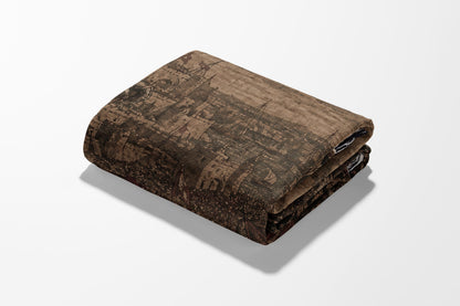 CalmNestStyle Grand Master Jean de Valette Woven Blanket jacquard woven blanket