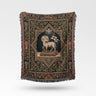 Agnus Dei Ornate Heritage Woven Blanket