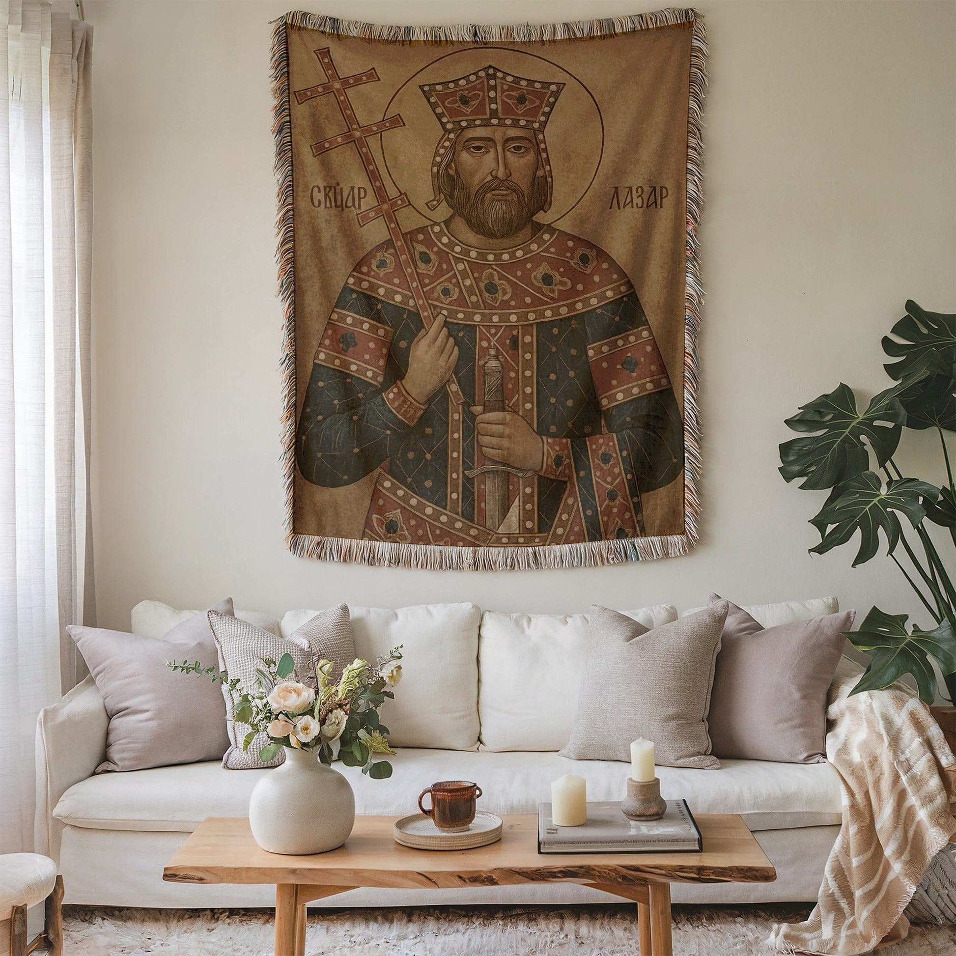 Decorate Your Living Room with this Tapestry Art