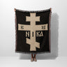 IC XC NIKA Heritage Woven Faith Blanket