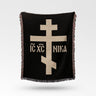 Heritage Cross NIKA Woven Blanket Faith