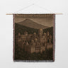 Manastir Hilandar Monastery Building Artwork View Woven Blanket
