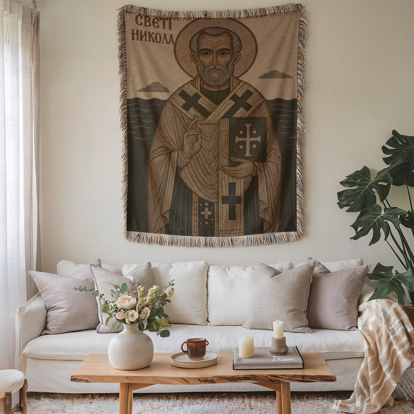 Handcrafted St Nicholas Artwork for Your Living Space