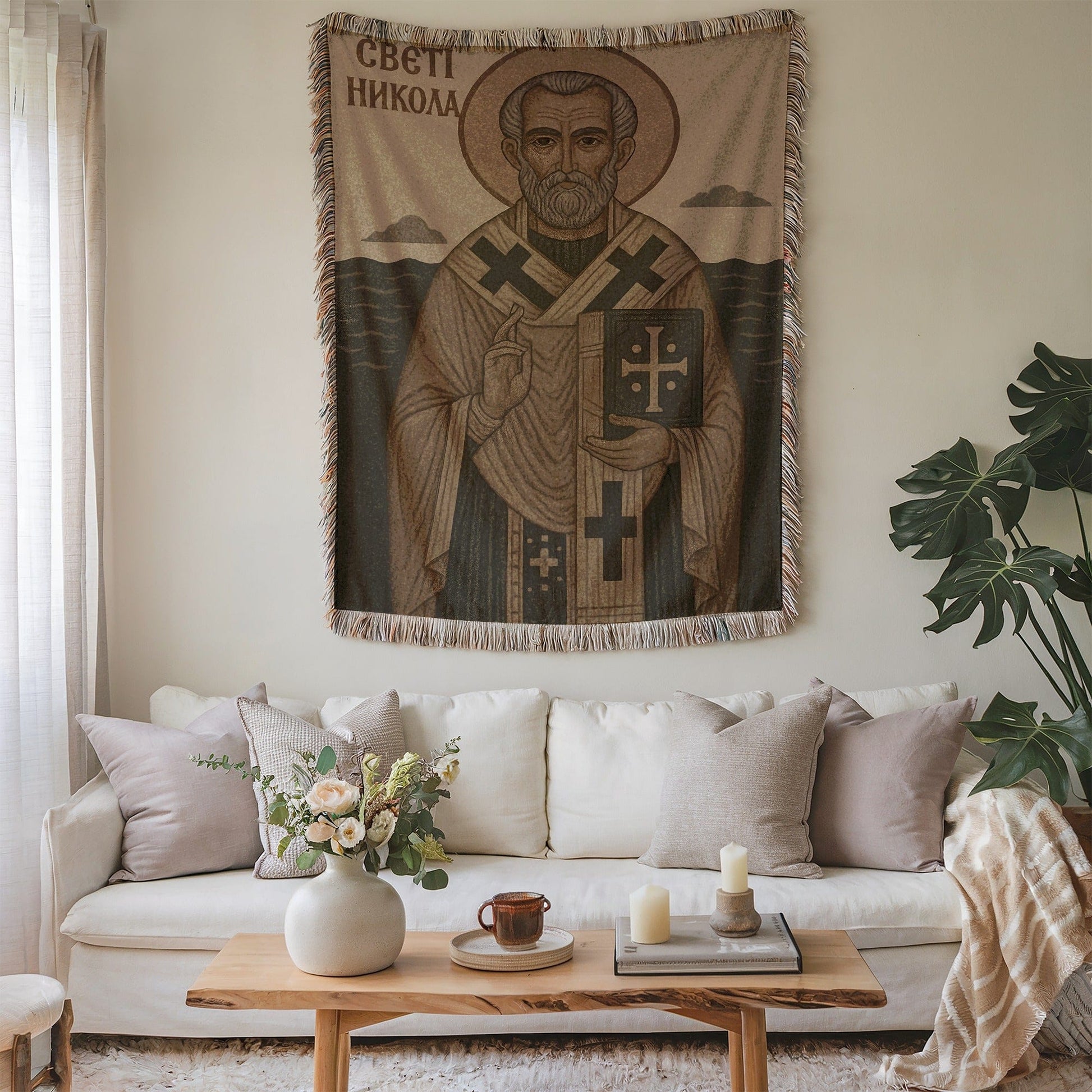 Handcrafted St Nicholas Artwork for Your Living Space
