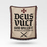 Deus Vult Templar Woven Blanket