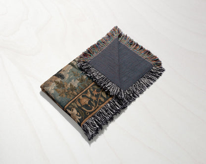 CalmNestStyle The Adoration of the Magi jacquard woven blanket