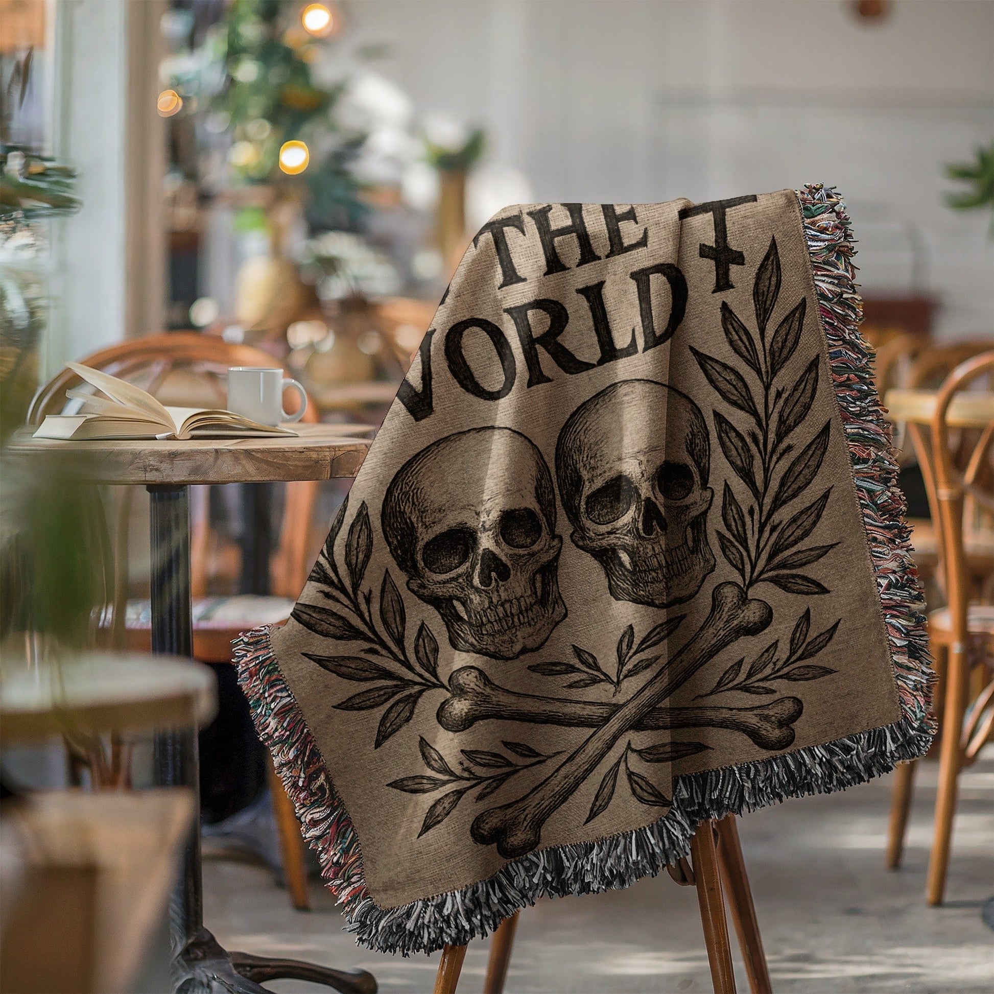 Skull and Crossbones The World Blanket Product