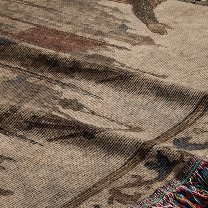 CalmNestStyle Baldwin IV Addresses His Army jacquard woven blanket