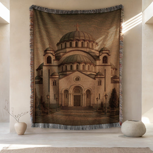 Artistic Building Wall Tapestry for Your Home Decor