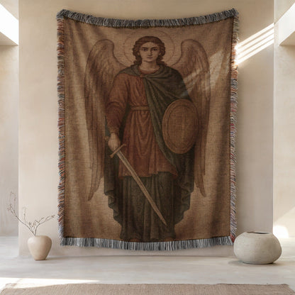 Angelic Warrior Tapestry Wall Hanging Art Decor
