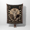 Jesus Christ Resurrection Holy Religious Woven Blanket