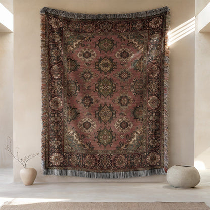 Vintage-Inspired Bohemian Tapestry Wall Hanging