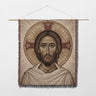 Christ the Redeemer Religious Iconographic Artwork Woven Blanket