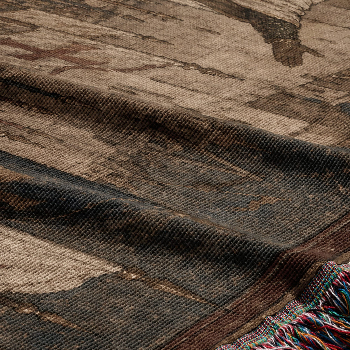 CalmNestStyle Baldwin IV Before the Walls jacquard woven blanket