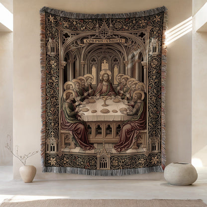 Corpus Christi Last Supper Tapestry Wall Hanging