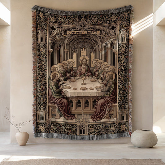 Corpus Christi Last Supper Tapestry Wall Hanging
