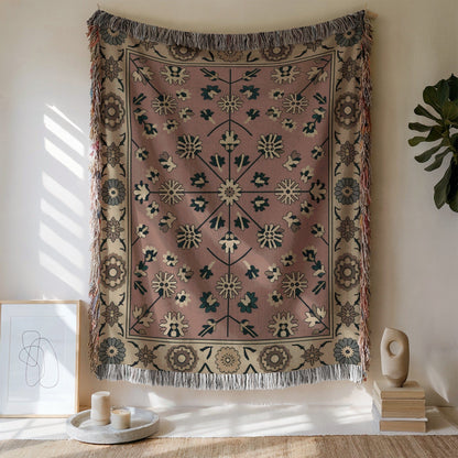 Bohemian Floral Design Tapestry Wall Decor product