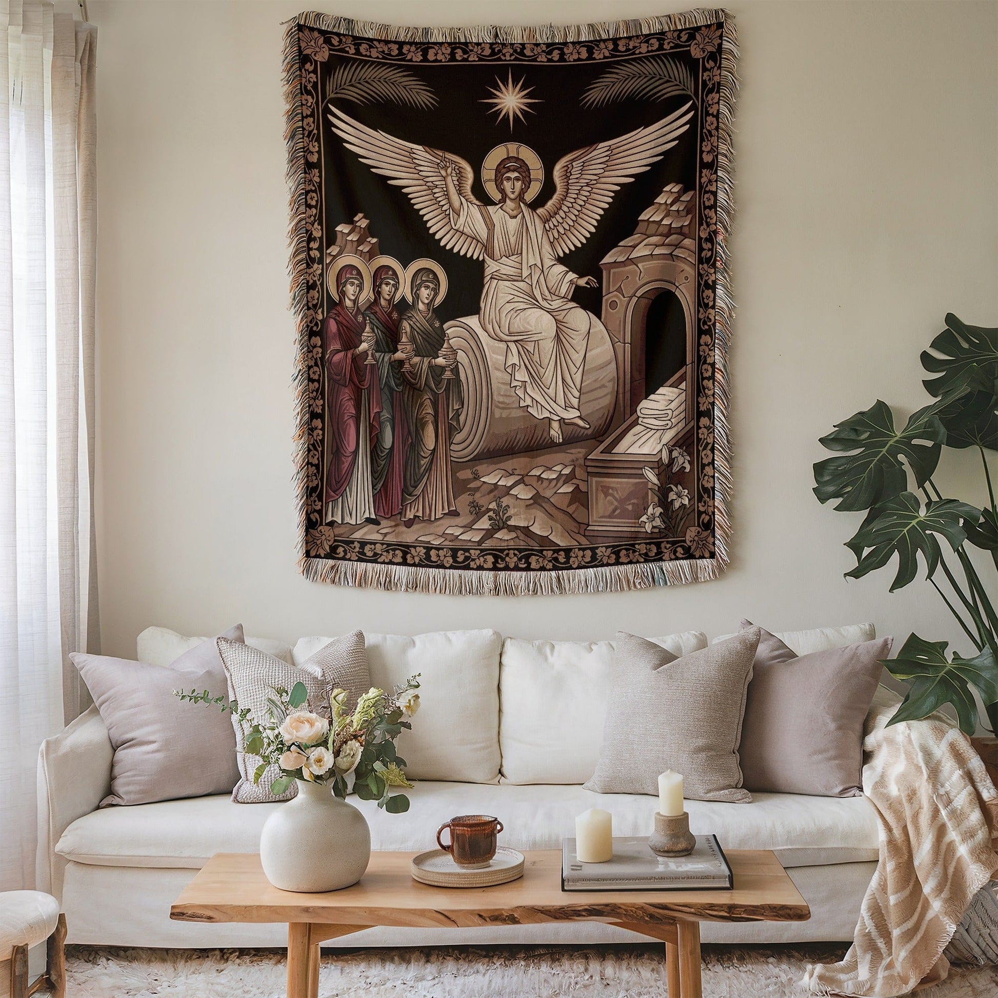 Angelic Tapestry Art Home Decor Wall Hanging