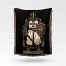 Templar Knight Heirloom Woven Blanket Faith