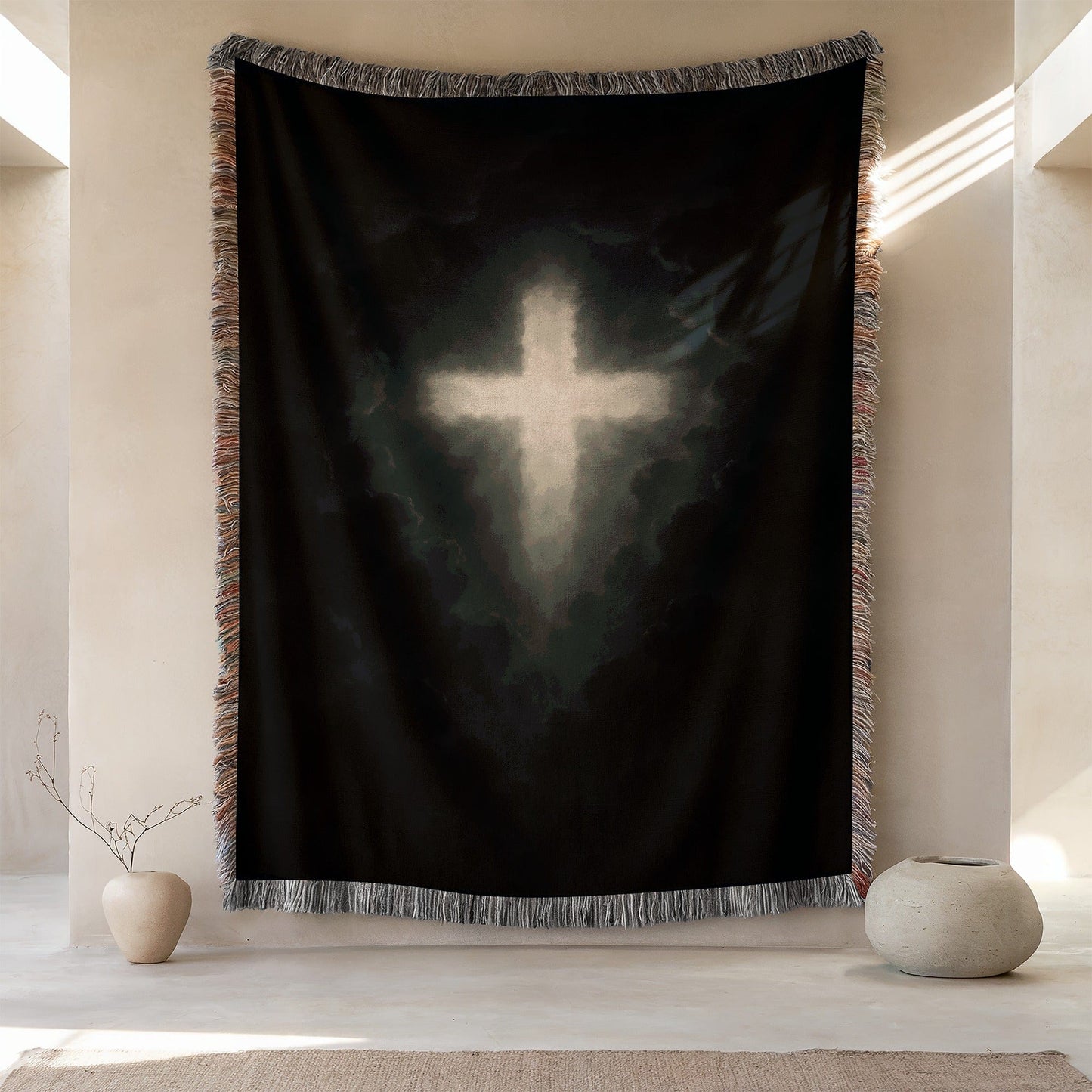 Mystical Cross Wall Hanging for Modern Home Decor