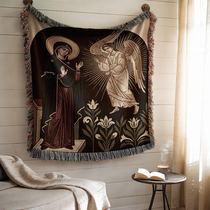 Religious Iconography Tapestry Wall Decor Blanket