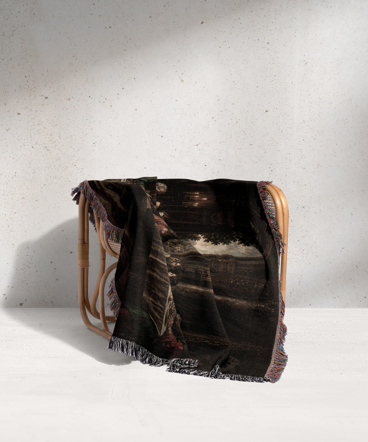 MyDesigns Jesus and Disciples Woven Wall Hanging – Dark Renaissance Hall, Cotton Throw jacquard woven blanket
