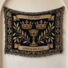 Crowns Chalice Woven Blanket I Name & Est. Date