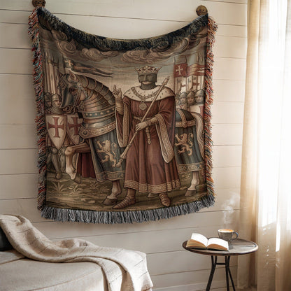 Medieval Knight and King Art Decor Wall Hanging Product